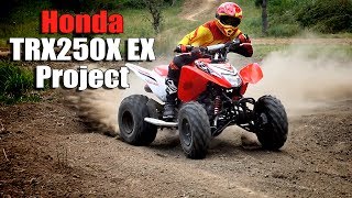 Honda TRX250X 250EX Upgrade Project for the Trail [upl. by Idden]