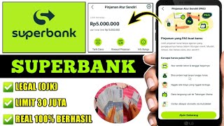 Fitur Baru Cara Pinjam Uang Di Pinjaman PAS SuperBank 2024 [upl. by Ednutey]