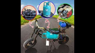 Turn Junks and Discarded Materials to a New Motorcycle [upl. by Annohsat]