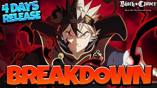 BLACK ASTA IS COMING TO GLOBAL IN 4 DAYS FULL KIT BREAKDOWN amp IS HE WORTH  Black Clover Mobile [upl. by Hamford707]