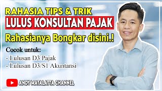 Rahasia Tips Sukses Berkarier Menjadi Konsultan Pajak  Terbaru 2023 [upl. by Notgnimer]