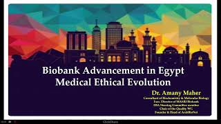 Biobank Advancement in Egypt – Medical Ethical Evolution [upl. by Portwine]