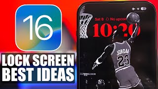 Best iOS 16 Lock Screen IDEAS  You Must Try [upl. by Rinna]