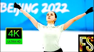 Камила Валиева Kamila VALIEVA🇷🇺Nails Bolero Final Practice B4 Free Skate 2022 Beijing Olympics 4K [upl. by Maretz393]