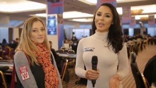 Season XIV partypoker WPT Prague Gaëlle Baumann feels the Christmas Spirit [upl. by Eniamerej]