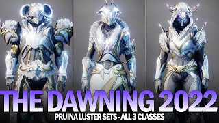 The Dawning 2022 Event Armor  Quick Ornament Preview amp Showcase In Game All 3 Classes Destiny 2 [upl. by Wise]