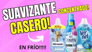 CÓMO HACER SUAVIZANTE DE ROPA CASERO MIMOSIN DOWNY VERNEL LENOR FLOR 135 LITROS ECONÓMICO [upl. by Akeyla]