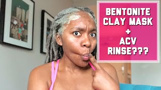 Bentonite clay mask on locs First Impressions [upl. by Demeyer641]