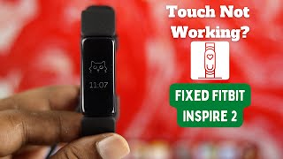 FitBit Inspire 2 Touch Screen Not Responding  Frozen Screen Fixed [upl. by Gitel685]