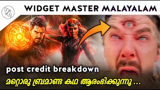 Doctor strange in the multiverse of madness ending and post credit breakdown in malayalam [upl. by Wasserman]