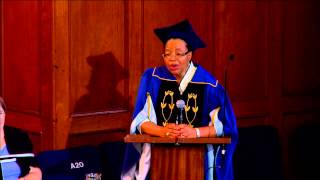 UCT Graduation 2014 Chancellor Graca Machel Speech 16 Dec [upl. by Nilrac]