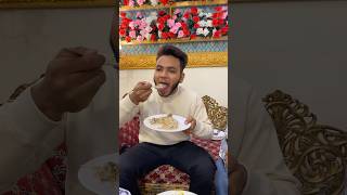 Eating Pakistani Wedding Food wedding shortsfeed shorts [upl. by Chiaki]