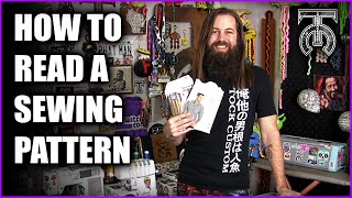 How to read a Sewing Pattern for Beginners  Creating your first sewing pattern [upl. by Dahsar]