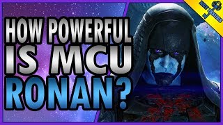 How Powerful is Ronan the Accuser  Marvel Cinematic Universe [upl. by Annaeoj]