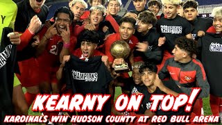 Kearny 2 Harrison 1 OT  Hudson County Tournament Final  Nico Gomez Golden Goal [upl. by Callas]