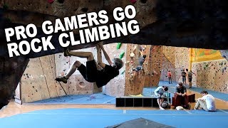 PRO GAMERS GO ROCK CLIMBING 🧗 Tempo Storm Heroes of the Storm [upl. by Ardnasal]