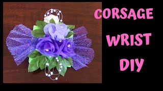 Wrist corsage Wedding wrist corsage Prom wrist corsage [upl. by Sallee]