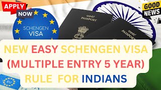 5 Years Schengen Visa with Multiple Entry is Easy now for Indians [upl. by Opiuuk]