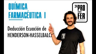 Deducción ecuación de HendersonHasselbalch [upl. by Devora737]