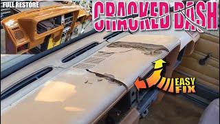 Complete Cracked Dash Repair Super Easy DIY [upl. by Chevalier]