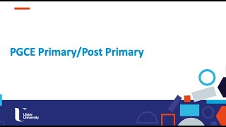 PGCE PrimaryPost  Primary [upl. by Oilicec114]