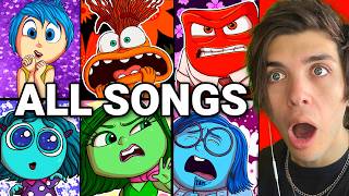 Inside Out 2 Sings A Song All Inside Out 2 Songs And Animated Music Videos [upl. by Leis]