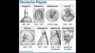 Die deutschen Päpste  Rücktritt Papst Benedikt [upl. by Dhu814]