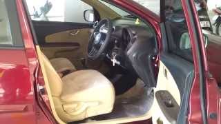 Honda Amaze VX Red Pearl Interiors 2013 Petrol [upl. by Hoffman]