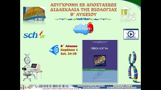 ΒΙΟΛΟΓΙΑ Β΄ ΛΥΚΕΙΟΥ 1ο Κεφάλαιο  Ενότητα Η δομή των πρωτεϊνών καθορίζει τη λειτουργία τους2425 [upl. by Towland]