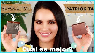 MAKEUP REVOLUTION SOAP BROW VS PATRICK TA BROW WAX  BEST SOAP BROW  JABÓN PARA CEJAS  SOAP BROW [upl. by Schramke]