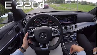 Mercedes Benz E220d 20162018 Start up sound acceleration and fuel consumption [upl. by Evangelist31]