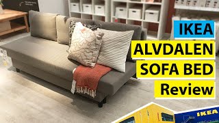 Ikea ALVDALEN sofa bed review [upl. by Dona]