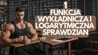 FUNKCJA LOGARYTMICZNA I WYKŁADNICZA  SPRAWDZIAN  KLASA 3  DZIAŁ 1  NOWA ERA  KLASÓWKA [upl. by Amar]