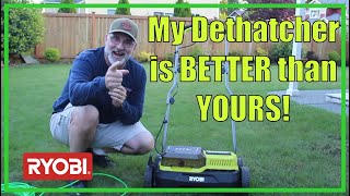 RYOBI DethatcherScarifier  You have QUESTIONS I have Answers  202130 [upl. by Cybil]