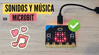 Microbit Proyectos Crea Música y Sonidos Paso a Paso  Robótica y programación para niños [upl. by Aelat]