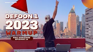 Defqon1 2023 Warmup  Best of Hardstyle Mix  New York Rooftop  New Horizons Ep 14 by LYRO [upl. by Aikym]