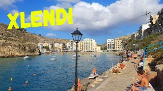 XLENDI BAY amp BEACH Tour in Gozo Malta 🇲🇹 [upl. by Allehs]