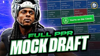 2024 Fantasy Football Mock Draft  PPR Expert Picks [upl. by Ameehs719]