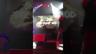 Carbonated water ski mask the slump god live in Clevelandfirst live performance [upl. by Ekaj663]