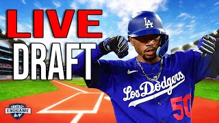 Drafting Live With Our Viewers 2024 Fantasy Baseball Redraft [upl. by Ameerak]