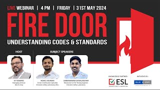 Why Fire Door Understanding Standards amp Codes Testing Inspection and Certificationquot [upl. by Ahidam]