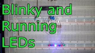 Blinky and Running LEDs 🔴 ATmega328P Programming 4 AVR microcontroller with Atmel Studio [upl. by Alika114]