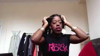 3 Quick Easy Ways To Style Kinky Twist Part 2 [upl. by Esele493]