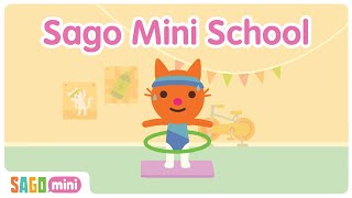 Jinjas Body Break amp Movement Activity for Kids  Sago Mini School [upl. by Idmann]