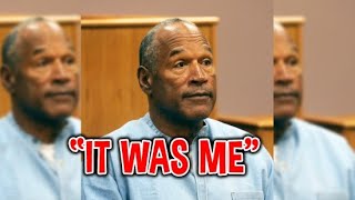 OJ Simpson Says quotHE DID ITquot before Passing Away LEAKED INFO [upl. by Harac239]