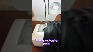 Sewing my jogging pants [upl. by Nalahs252]