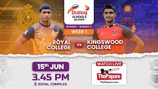 Royal College vs Kingswood College  Dialog Schools Rugby League 2024 [upl. by Litha906]