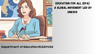 EFAEducation for all 6 goalsUNESCO [upl. by Greenlee]