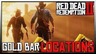 Red Dead Redemption 2 Gold Bar Locations  All But One [upl. by Marashio]