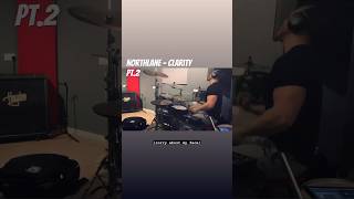 Northlane  Clarity  Drum Cover pt2 short shorts [upl. by Anavahs718]